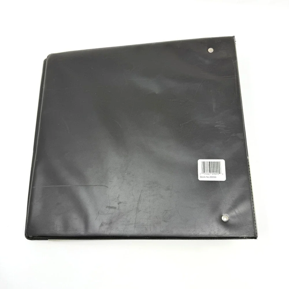 Ultra PRO 89099 Sportscard Binder Vintage 10 Inserts Black 3 Ring